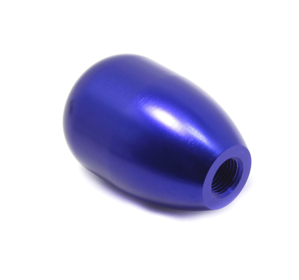 Brand New Universal Real Carbon Sticker Bride Aluminum Manual Gear Stick Blue Shift Knob M8 M10 M12