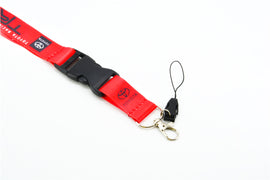 BRAND NEW TRD TOYOTA JDM Car Keychain Tag Rings Keychain JDM Drift Lanyard Red