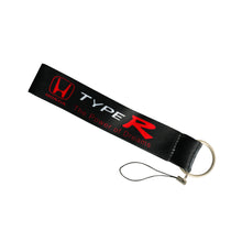 Load image into Gallery viewer, BRAND NEW JDM HONDA TYPE R DOUBLE SIDE Racing Cell Holders Keychain Universal