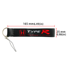 Load image into Gallery viewer, BRAND NEW JDM HONDA TYPE R DOUBLE SIDE Racing Cell Holders Keychain Universal