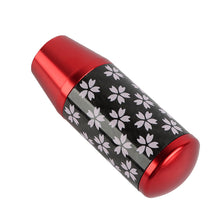 Load image into Gallery viewer, Brand New 9CM Universal Sakura Flower Red Carbon Fiber Manual Gear Stick Shift Knob Lever Shifter M12 M10 M8