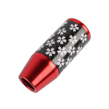 Load image into Gallery viewer, Brand New 9CM Universal Sakura Flower Red Carbon Fiber Manual Gear Stick Shift Knob Lever Shifter M12 M10 M8