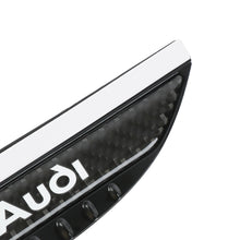 Load image into Gallery viewer, Brand New 2PCS Universal Audi Carbon Fiber Rear View Side Mirror Visor Shade Rain Shield Water Guard