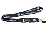 BRAND NEW VOLKSWAGEN JDM Car Keychain Tag Rings Keychain JDM Drift Lanyard Black