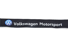 Load image into Gallery viewer, BRAND NEW VOLKSWAGEN JDM Car Keychain Tag Rings Keychain JDM Drift Lanyard Black